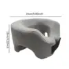 Face Down Sleeping Pillow Soft for Long Flights Travel Contoured Support 6