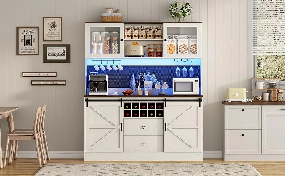 farmhouse bar cabinet