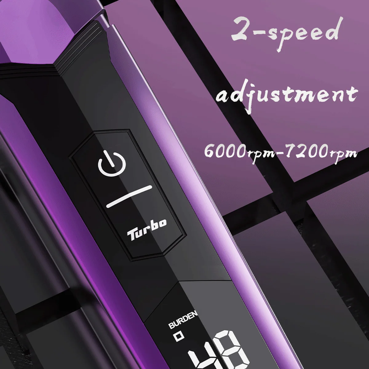 KULILANG NEW R77F 7200RPM Professional Electric Hair Clipper Barber FADE Thin Blade Quality Hair Trimmer Hair Cutting Machine 5