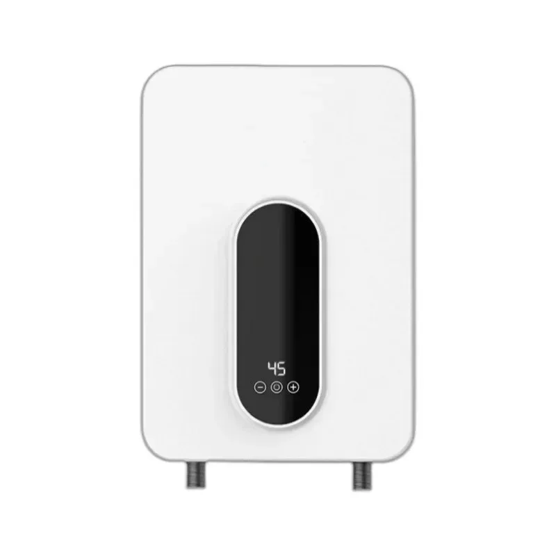 เครื่องทำน้ำอุ่นไฟฟ้าแบบไม่ใช้ถัง 220V ประหยัดพลังงาน สำหรับห้องน้ำ ห้องส้วม และฝักบัว 1