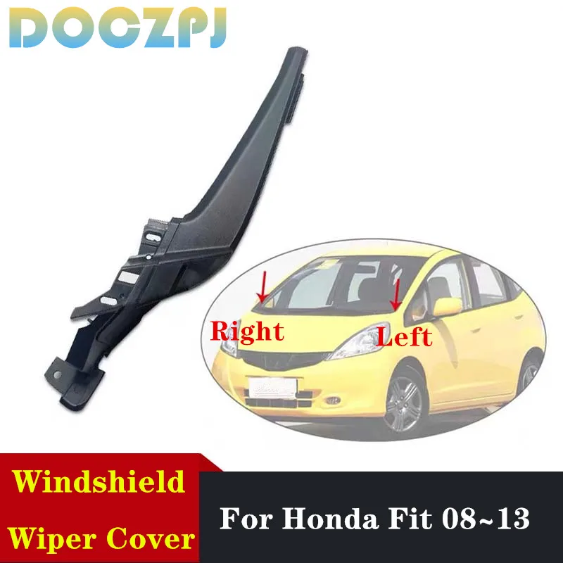 

Car Front Windshield Wrap Corner Trim Rubber Cover For Honda Fit 2008 2009 2010 2011 2012 2013