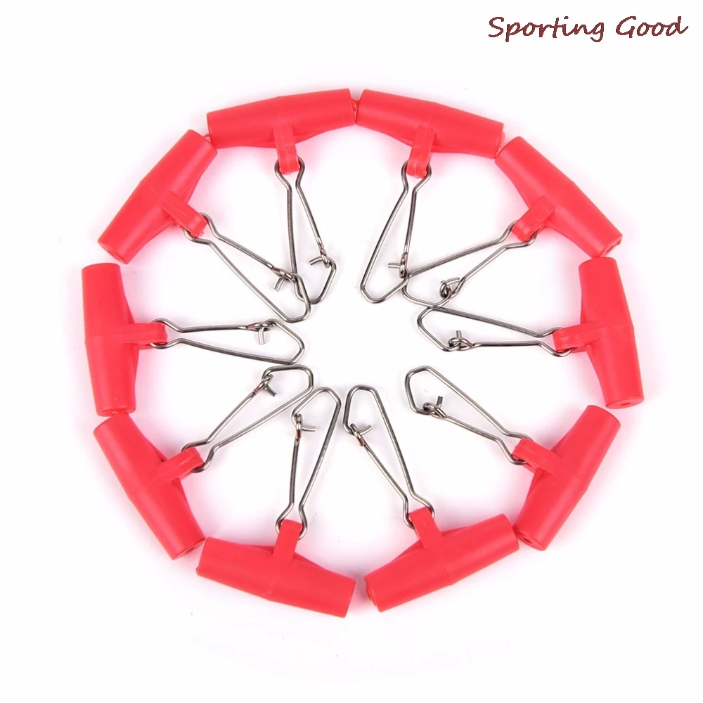 

Plastic Head Swivel With Hooked Fishing Sinker Slip Clip Clear Snap Fishing Weight Slide For Braid Fishing Line S L