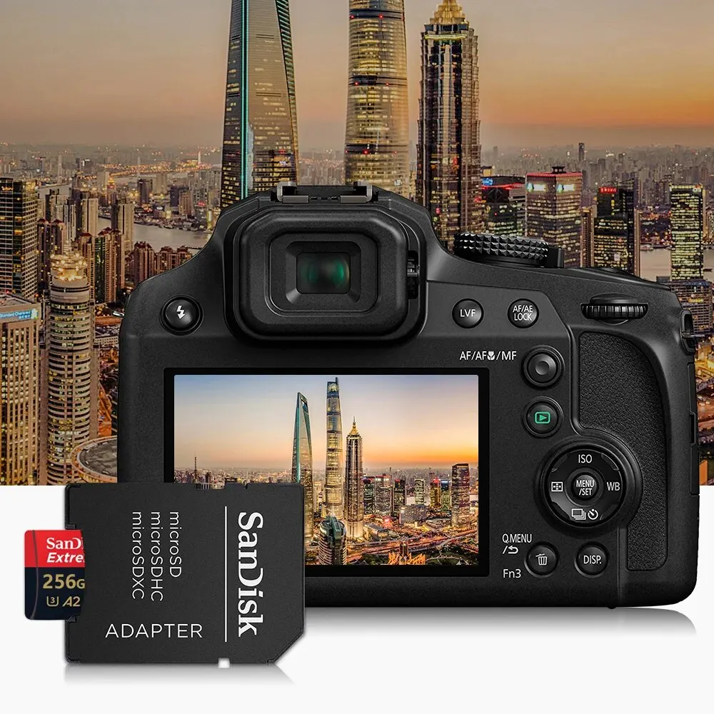 SanDisk 익스트림 프로 마이크로 SD UHS-I 메모리 카드, 마이크로 SD TF 카드, 카메라 DJI용, 32GB, 256G, 512GB, 64GB, 1TB, 200 MB/s, C10, U3, V30,