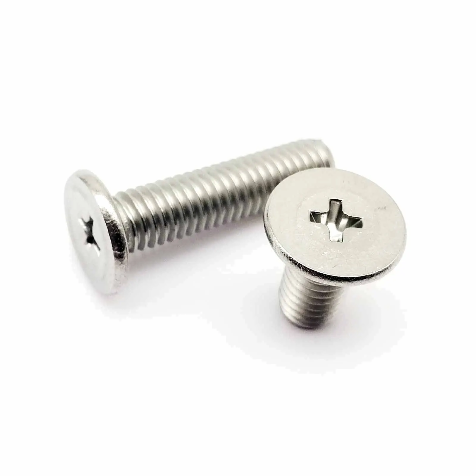 Stainless Steel Screw CM M1.4 M1.6 M2 M2.5 M3 M4 M5 M6 304 A2-70 Cross Phillips Low Ultra Thin Flat Wafer Head