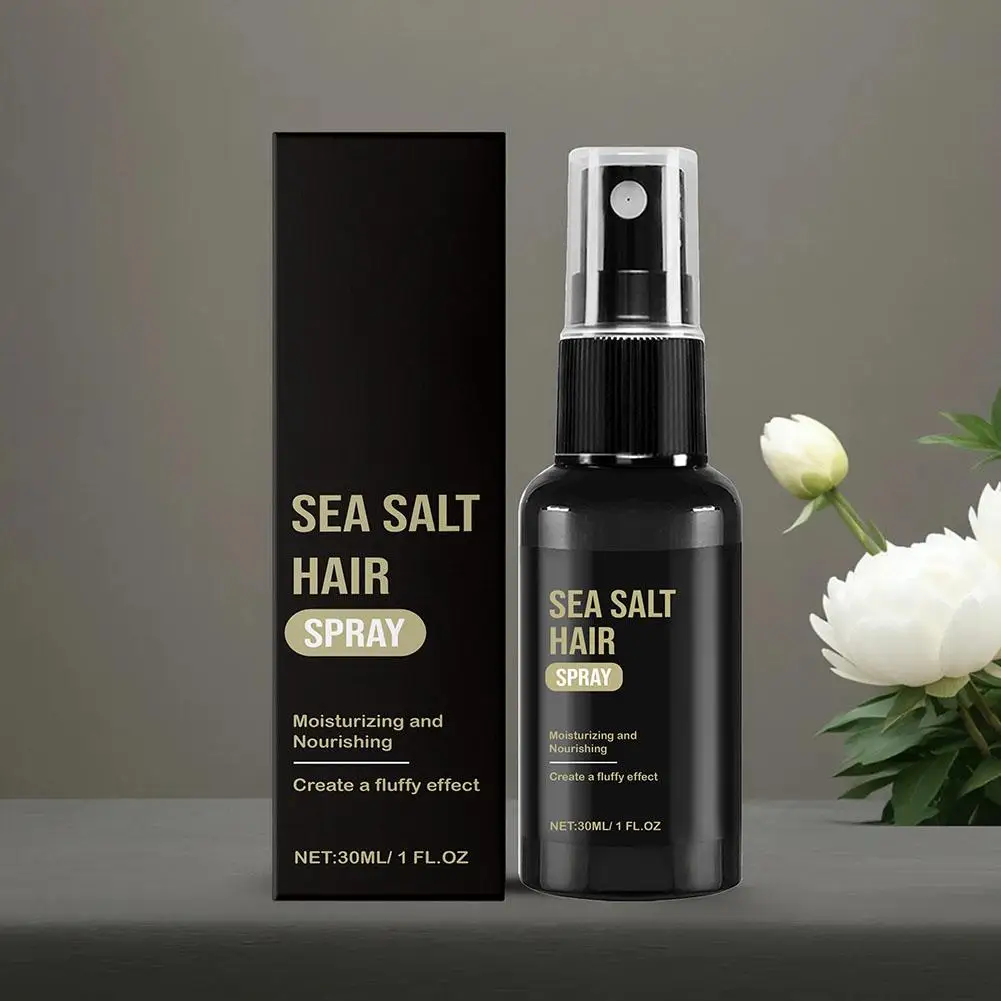 Natural Sea Salt Spray for Men Salt Water Hair Mist Hair Volumizing Thickness Wave Curls Seasalt Spray Styling Mist