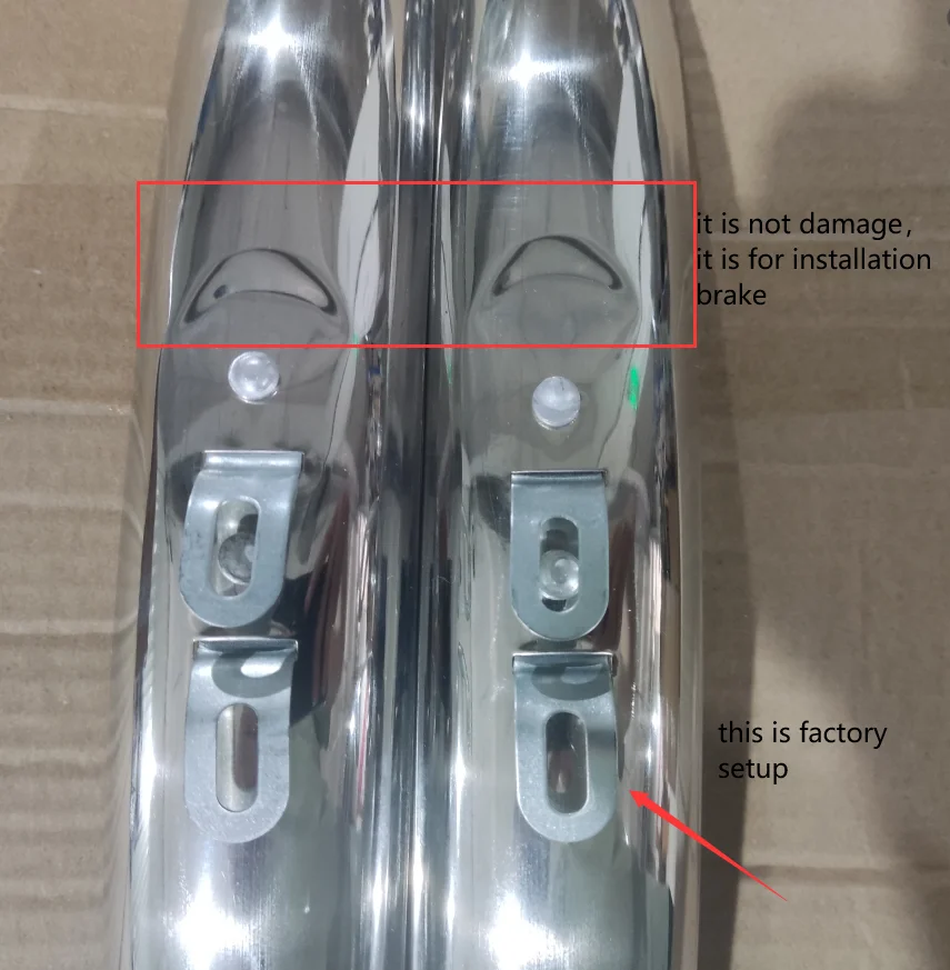 1 set Retro Bike Front Rear Fenders 700C 23C 25C Stainless Steel Mud Guard Wing Road Bicycle Parts