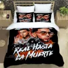 Rapper Anuel AA printed Bedding Sets exquisite bed supplies set duvet cover bed comforter set bedding set luxury birthday gift 2