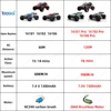 16102 PRO 1:16 High Speed RC Car With LED Light Drift 70KM/H 4WD 16101 pro RC Off-Road Car Monster Truck Toy For Kid Gifts 6