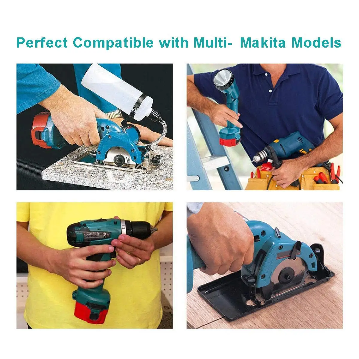 Bateria de Substituição para Makita 1422 1420 1435 194172-2 6233d 6337d 6333d 6933fd 6228d 6281d Ferramentas 14.4v 1433 1434 Pa14 3.0ah - Image 2
