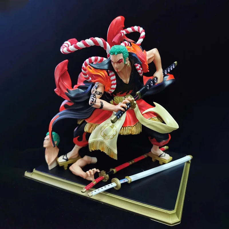 

Цельный кусок Gk Кабуки ророноа Зоро цитато-Риу креативные экшн-фигурки модель куклы игрушки коллекционные настольные украшения детские рождественские подарки