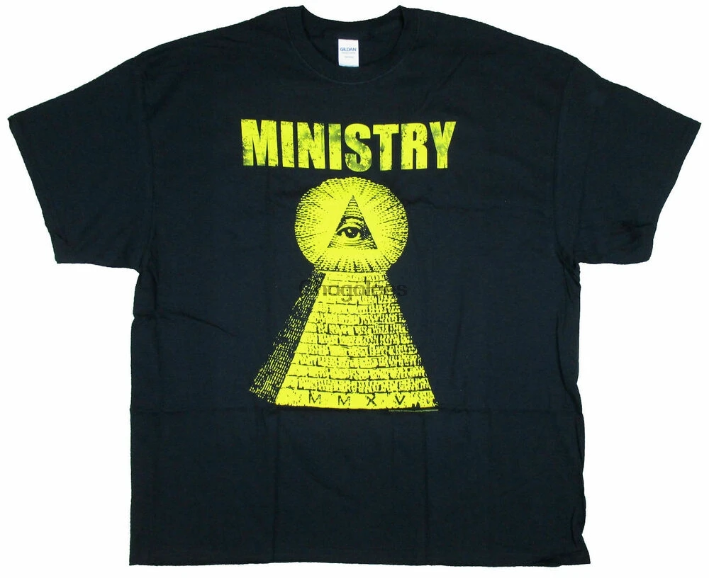 Ministry Pyramid Black T-Shirt (2X) NEW |