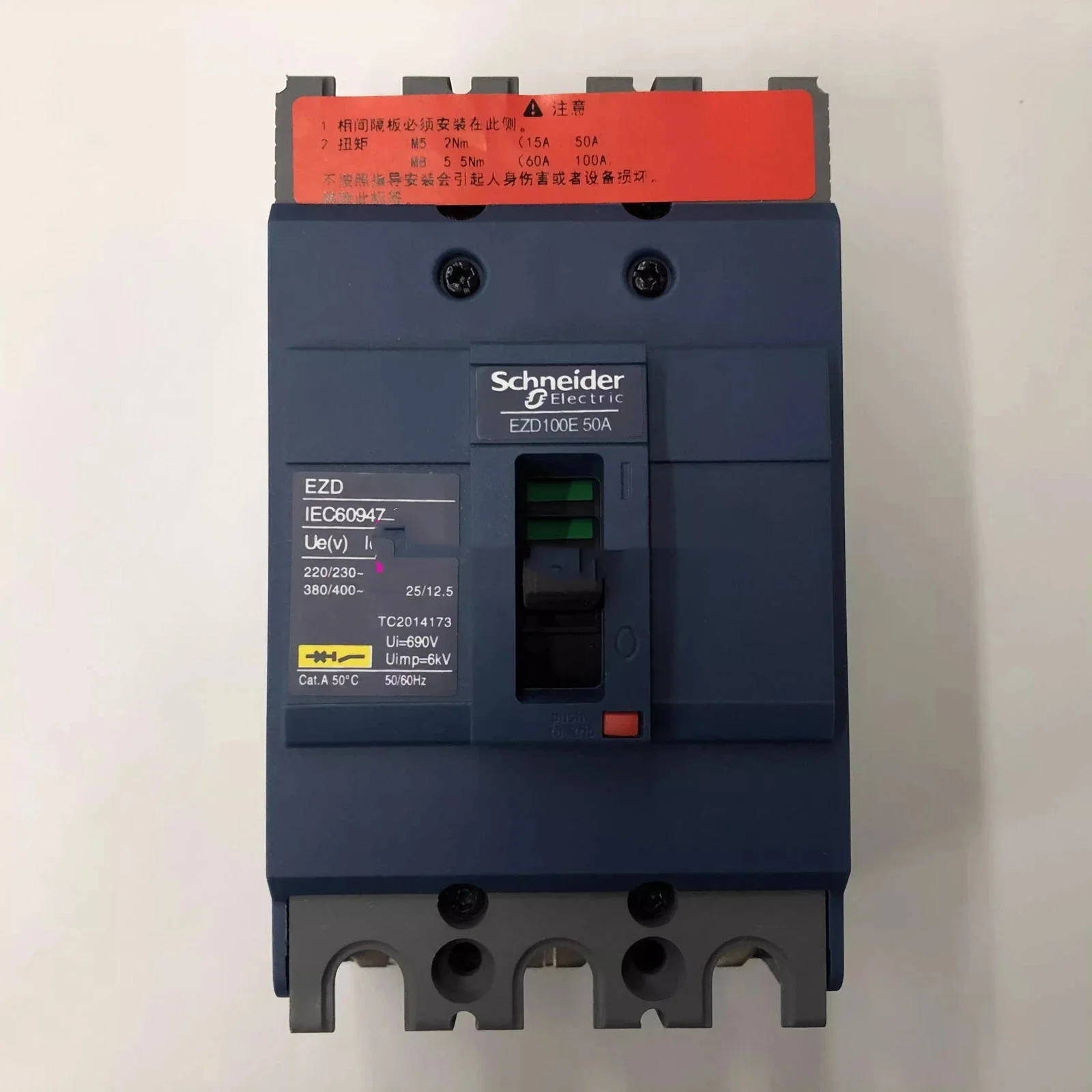 EZD100E-50A EZD100E TM50D 3P/3d 회로 차단기 EZD100E305..