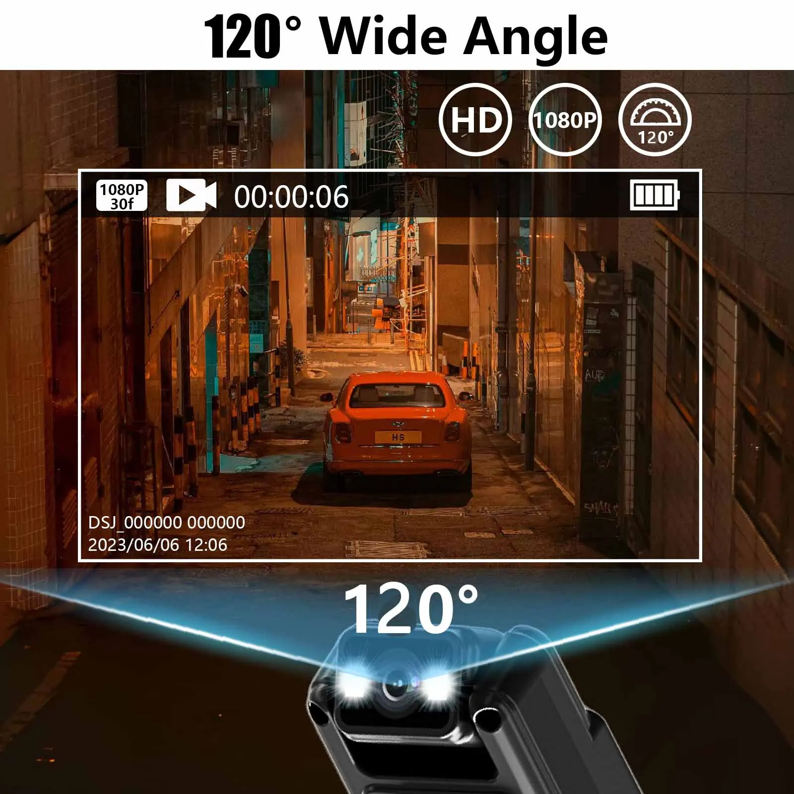 Mini Camera With Screen CMOS Indoor Home Outdoor 1080p Sports Portable Vintage V