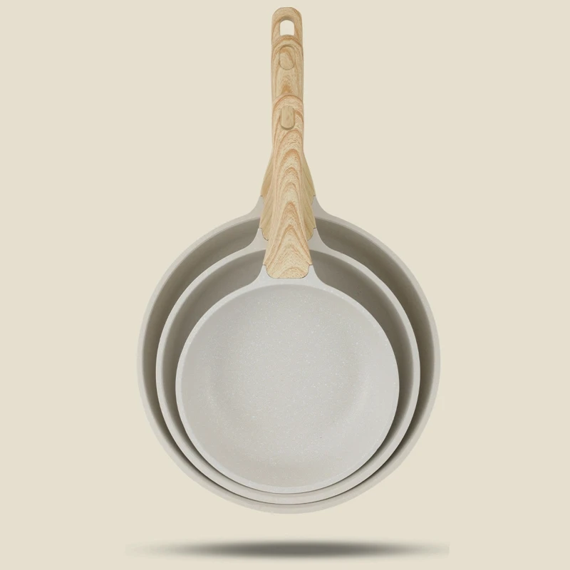 

Y1UB Japanese Home Wok Pans Maifan Stone Frying Pans Small Frying Pans Non-stick Pan Aluminum Material for Kitchen