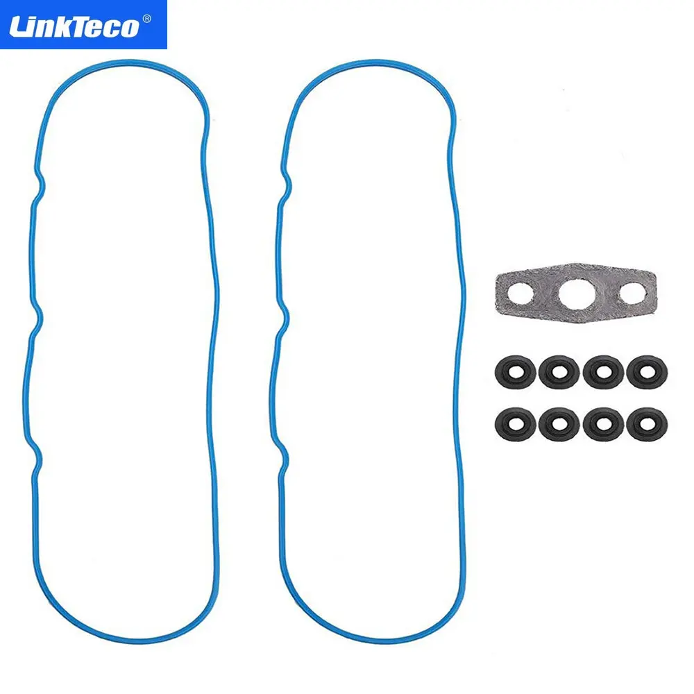 

Engine Valve Cover Gasket Set for GMC Chevy Silverado Suburban Tahoe Trailblazer 4.8L 5.3L 6.0L 6.2L 7.0L 12637683 VS50504R1