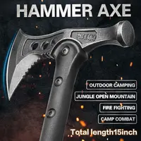 Tactical Survival Axe Multi Tool Emergency Gear Tourist AX Tactical Axe Outdoor Portable Tomahawk Wild Camping Hatchet 1