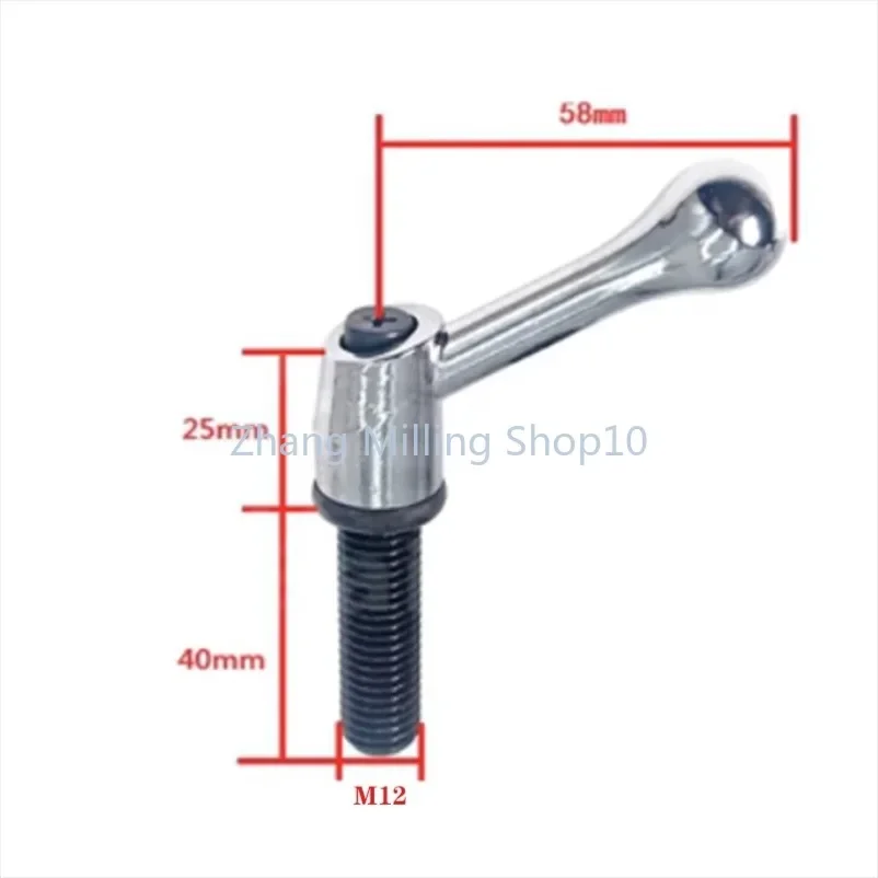 Milling Machine Table Lock Bolt Handle CNC Vertical Mill Tool M10/M12 1PC milling machine tools