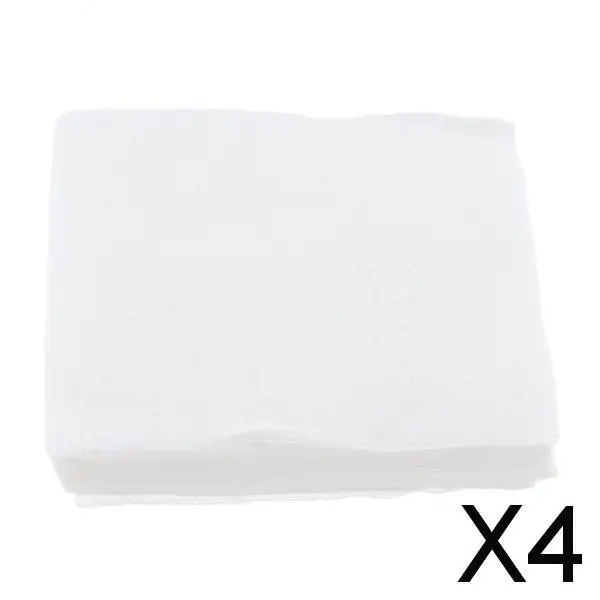 2-4pack 200x Disposable Face Cleansing Makeup Removing Square Cotton Pads Nail