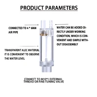 Aquarium CO2 Bubble Counter Water filled sealed bubble recorder Fish tank CO2 generator Pressure reducing valve accessories 2