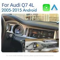 Android 14 8+128 Go CarPlay pour Audi Q7 4L 2005-2015 MMI 2G 3G GPS Lecteur multimédia de voiture Navigation Autoradio Stéréo DSP WIFI 2