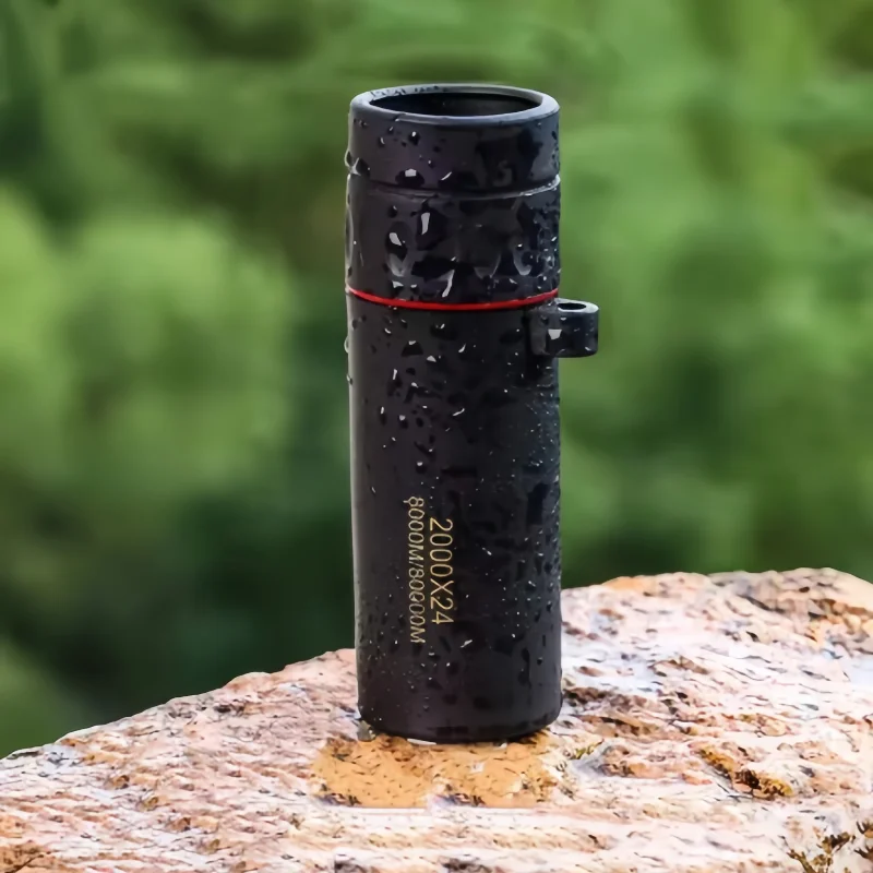 Portable Monocular Telescope with Holder for Camping Hunting Birdwatching