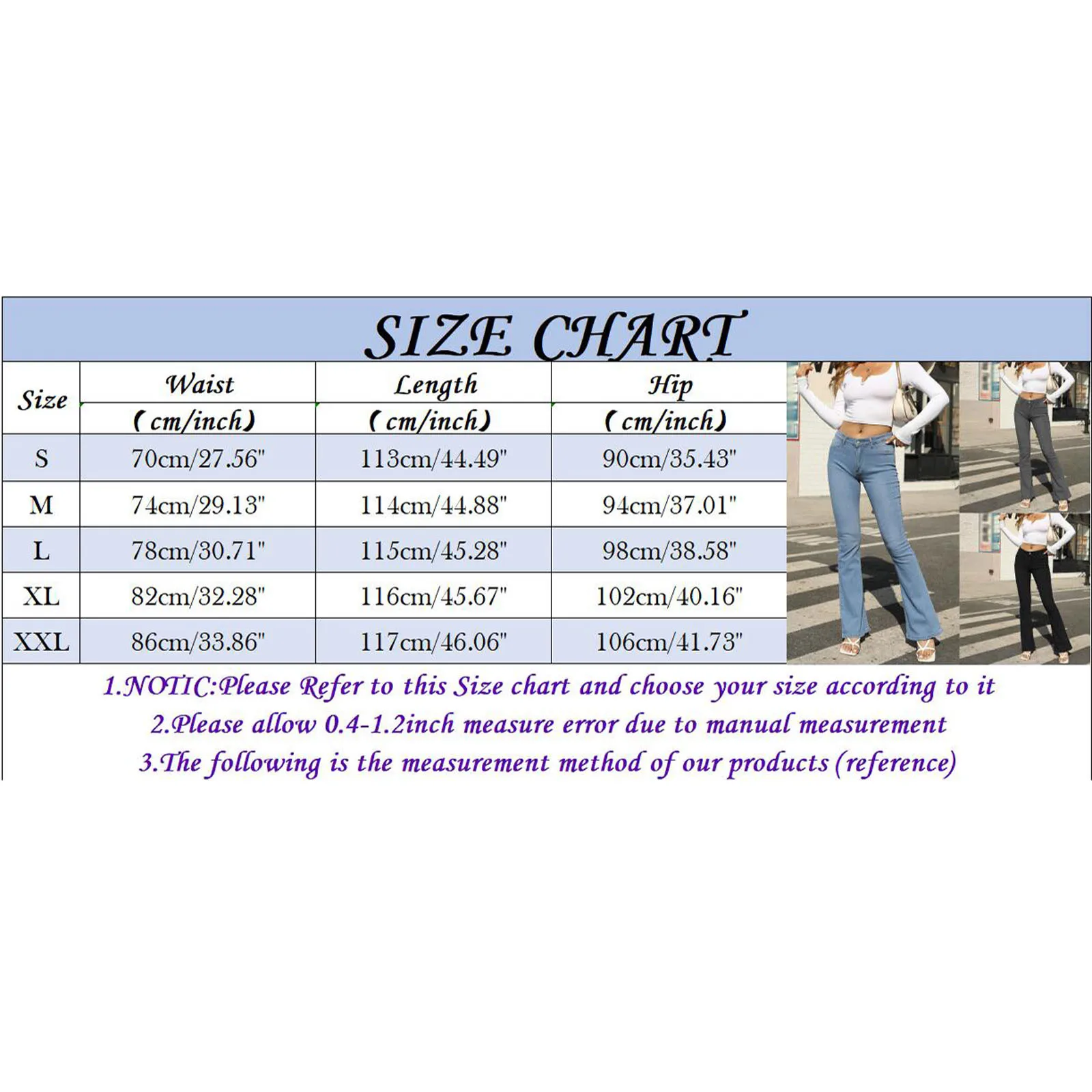 2023 New Women Slim Casual Jeans Mid Waist Trousers Boot Cut Pants Y2k Streetwear Casual Baggy Denim Stretch Harajuku Streetwear