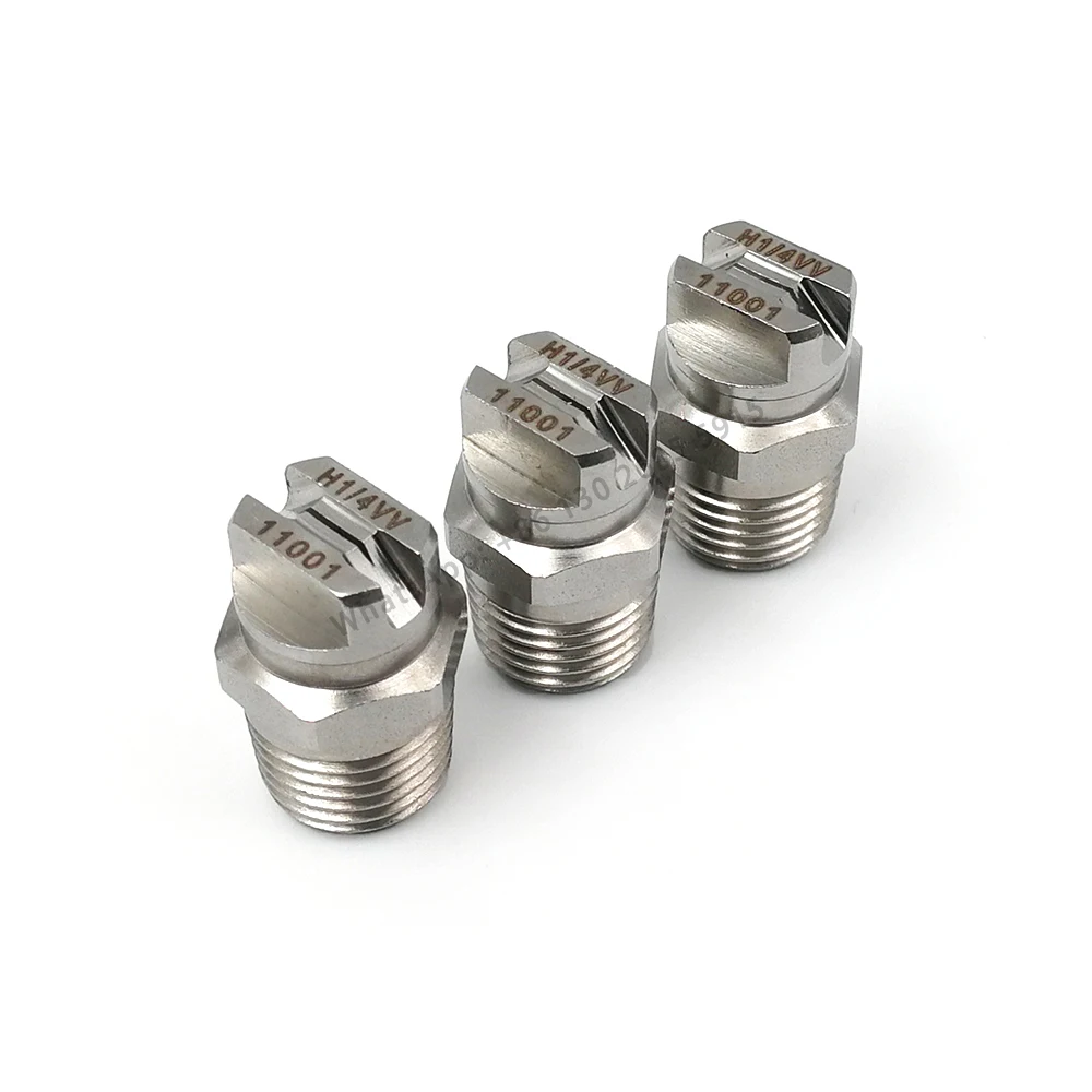 1/8" 1/4" 25/45/50/65/80/95/110 Degree HVV HU Water Spray Jet Cooling Nozzle Industrial Fan Jet Spray Nozzle 1 Piece/lot water gun nozzle dancing crab toy water spray nozzle snow foam orifice nozzle tips