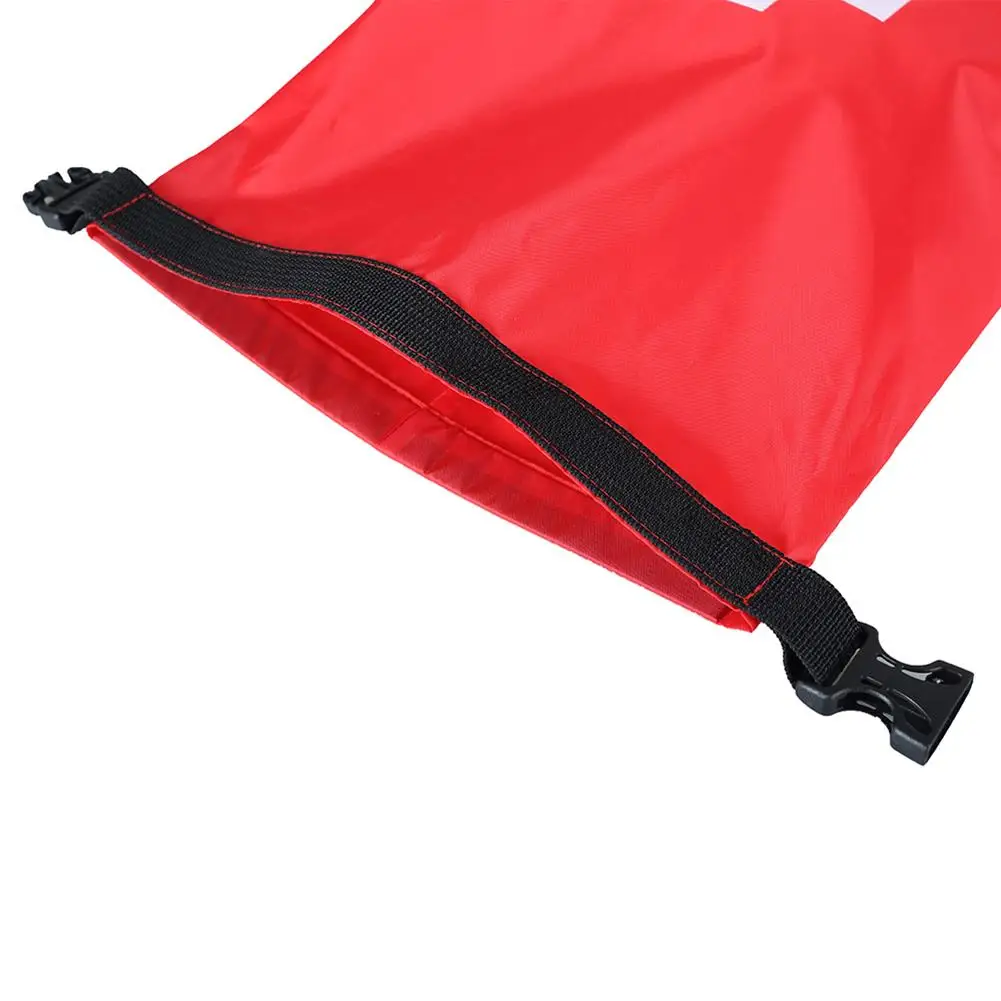 Dry Bag Waterproof Bag 1.2L Outdoor Waterproof Trekking Rafting First Aid Bag Emergency Kit for Travel Camping Red Kayaking Canoeing First Aid Dry Bag