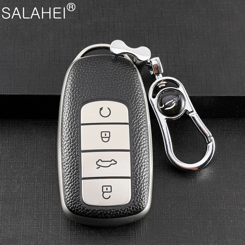

TPU Car Key Case Full Cover Fit For Chery Tiggo 8 New 5 Plus 7pro Tiggo 8Plus Car-Styling Keychain Protect Holder Auto Accessory