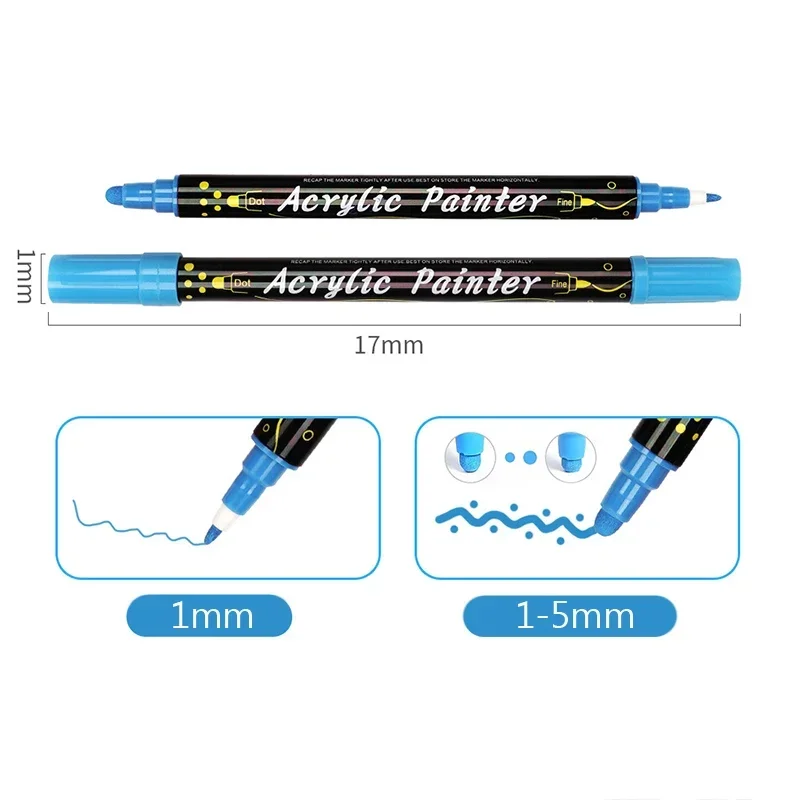 Acrylic Marker 12 24 36 Colors 4