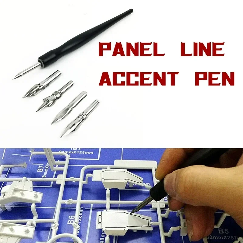 Panel Line Accent Pen Assembly Model Tool Avoid Scrubbing Infiltration Line DIY Hobby Tool model tools,accent pen tool
