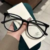 Ultralight Women Short-sighted Eyewear Unisex Round Myopia Glasses Blue Light Minus Diopter Eyeglasses Retro Clear Lens Glasses 3