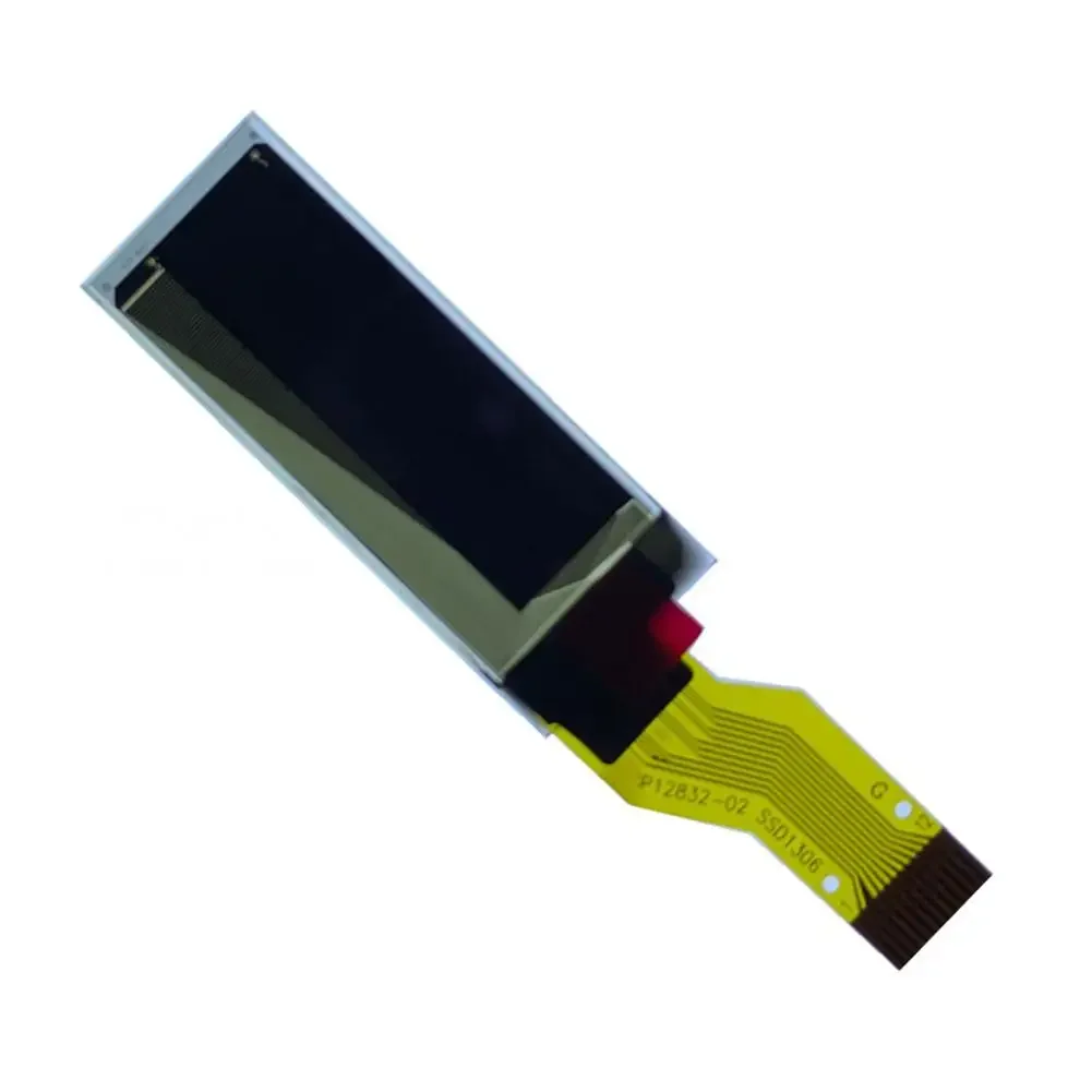 OLED Display Panel 0.91 12832 128x32 12Pin 12P SSD1306 Serial SPI PMOLED OLED Display Module Panel