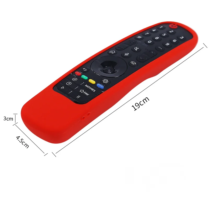 Silicone Remote Case Silicone Case Cover for Lg Mr21Ga Mr21N Mr21Gc Remote Control Cover for Lg Oled Tv Magic Remote Mr21Ga