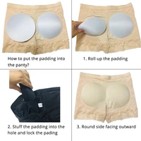 Femmes bout à bout culotte faux fesse corps Shaper sous-vêtements rembourrés dame ascenseur fesses taille haute ventre contrôle hanche culotte 5
