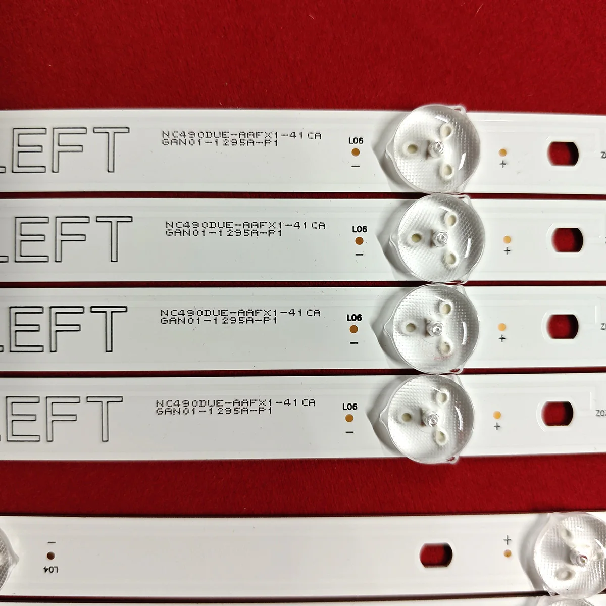 LED strip TV for NC490DGG NC490DUE-AAFX1-41CA 0938D-P149UK6200 49UK6300 49UJ630V 49LJ5500 49UJ635T 49UK6300YVB led light,led strip