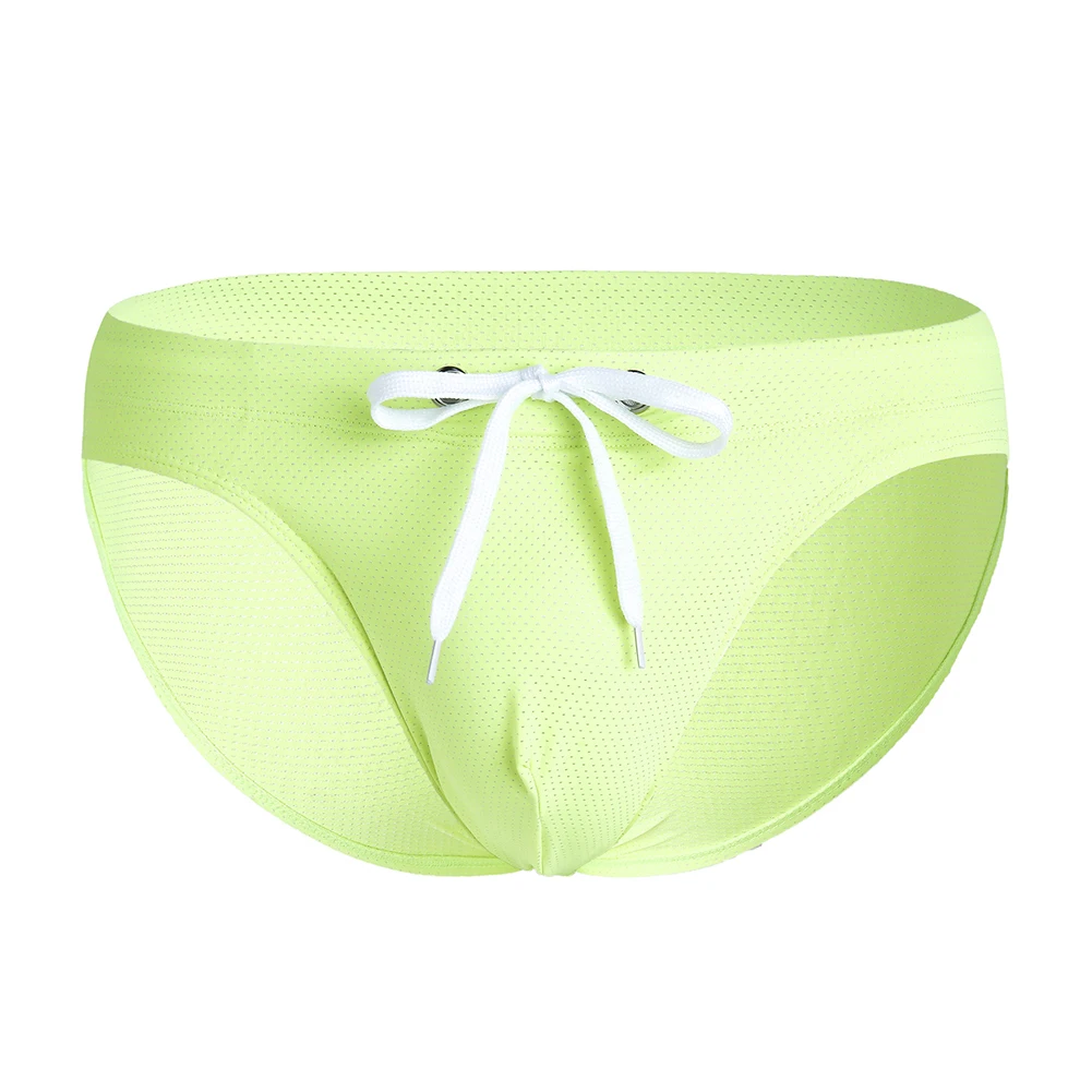 Hot Fashion Underwear Mens Plus Size Pouch Seamless Sports Stretch Surfing Swimwear U Convex High Rise Panties