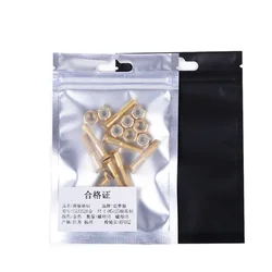 Skateboard Longboard Accessory Kit - Medium Carbon Steel Screws & Nuts (16 Pcs) (Gold M5 25mm)
