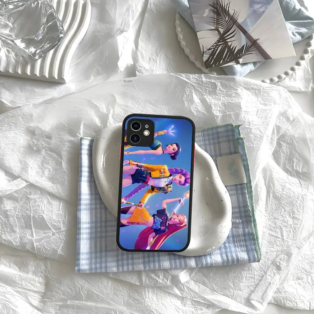 Kpop D-Demon Hunters Matte Phone Case Cover