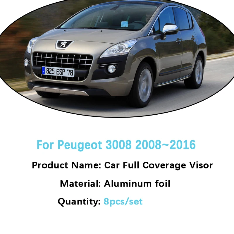 Peugeot 3008 2014 High Quality Protection Waterproof Sun-proof Car