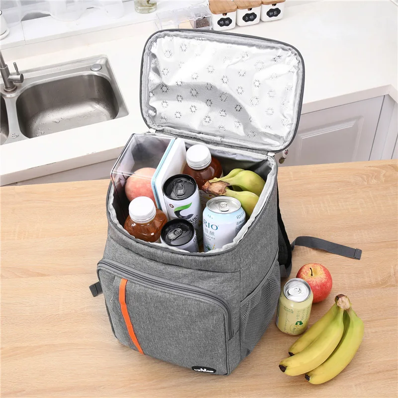 

20L Backpack Insulated Bag Waterproof Thickened Picnic Rucksack Ice Cooling Thermal Lunch Box Camping Unisex Refrigerator Bag