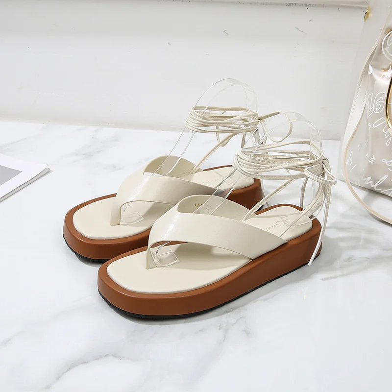 PlatformSandals2022CrossStrapsClosedToeBeachShoesWomensNon