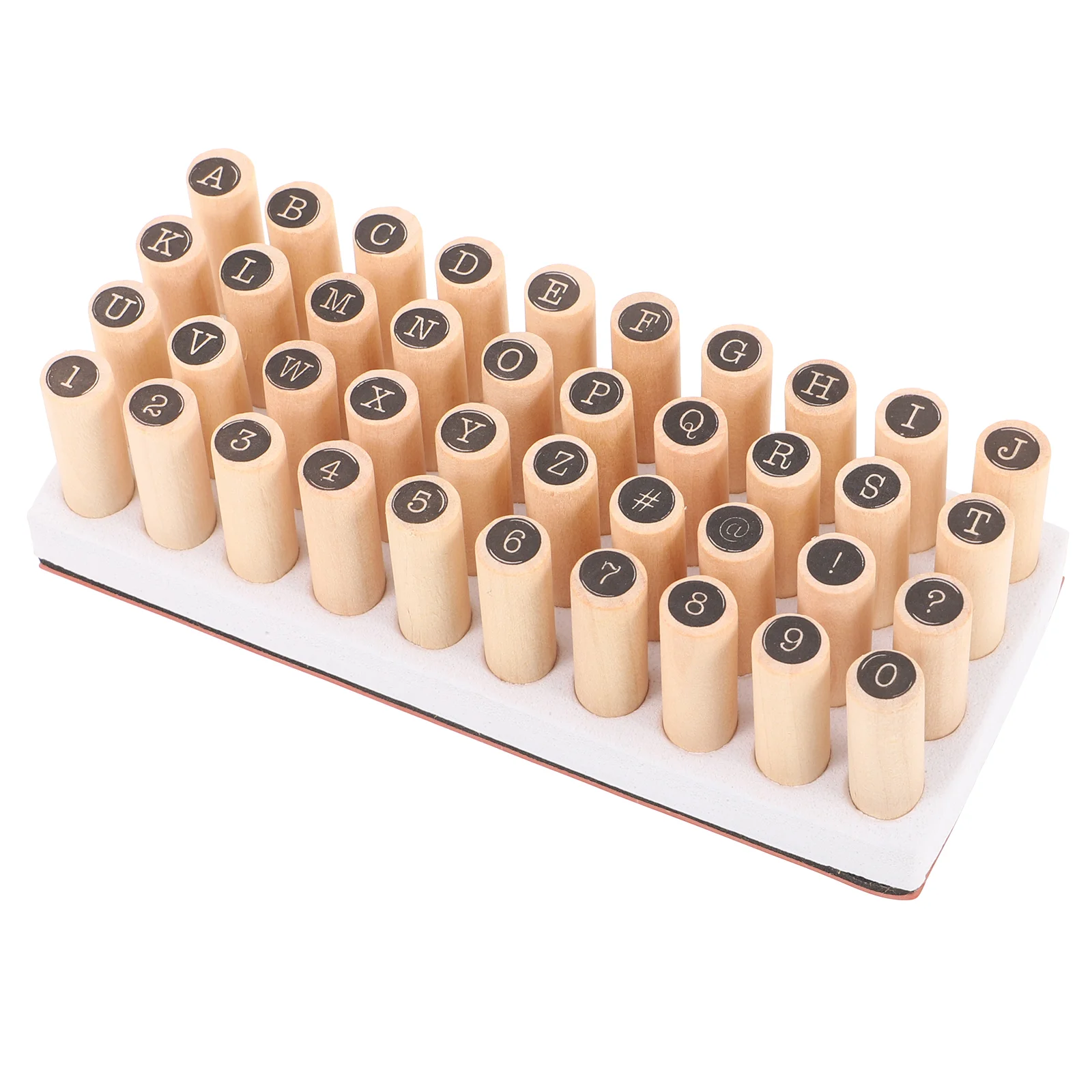 

40 Pcs Creative Projects Scrapbook Letter Stamps Die The Creativity Craft DIY Wooden Notebook