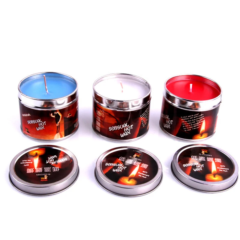 Low Temperature Melting Erotic Candles Adult SM Bondage Goods Drip Wax Couple Sex Game Candle For BDSM Paly Adult Game