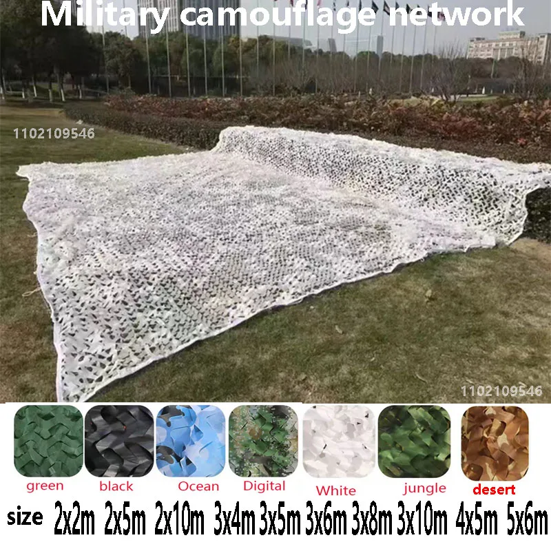 Camouflage Netting Sunshade Net Camouflage Net Hunting Net Lightweight Shade Durable Suitable for Hunting Shelters and Shooting Decorative Garden Hidden Nets