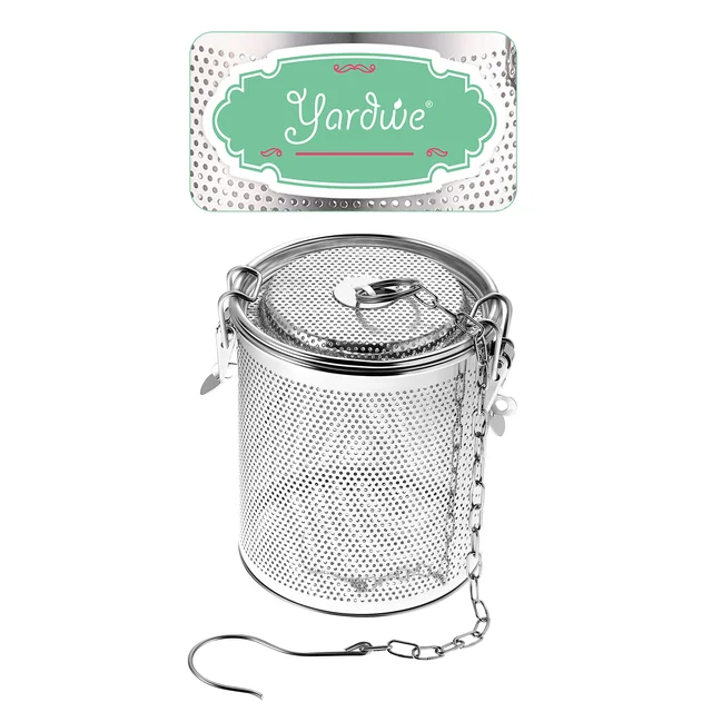 Hálószűrő Tea Infuser Kereskedelmi Fűszerlabda Meredekebb Szűrők Laza Sörfőzde - Image 6
