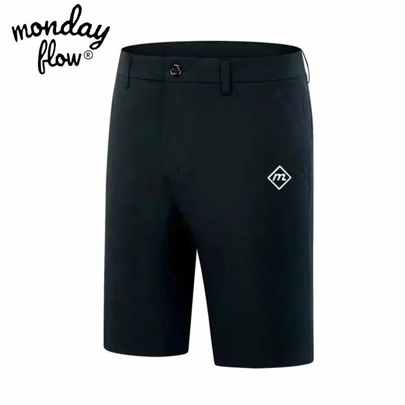 Monday Flow Men Golf Shorts Golf Man Shorts Men Sports Outdoor Lightweight Quick Dry Moisture Wicking Wear