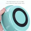 Cat bowl stainless steel dog basin new printed pet supplies dog bowl silicone bottom non-slip pet drinking water feeding bowl 4