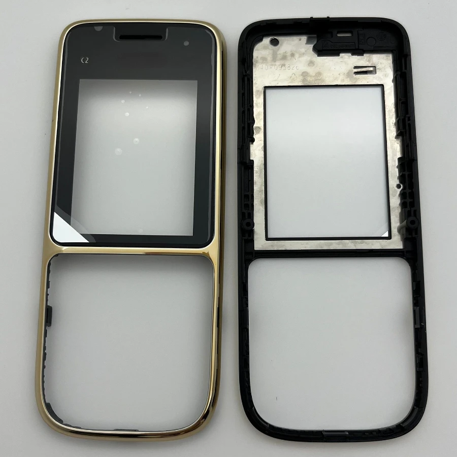

New For Nokia C2 C2-01 Front Frame Case Cover Housing Replacement Parts