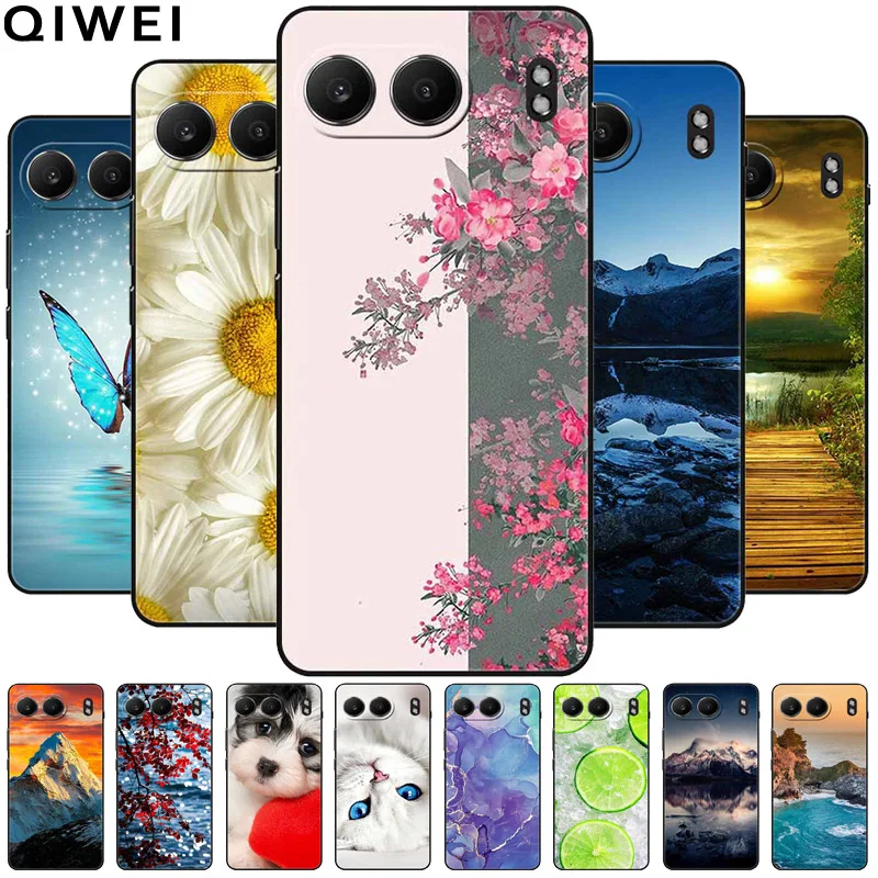 Luxurious Soft TPU Silicone Phone Cover - Beautiful Protective Back Shell